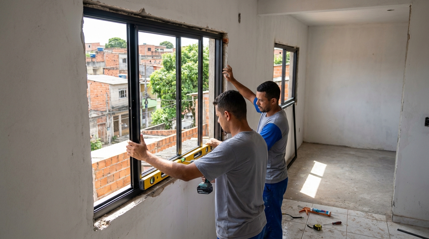 Produção de Portas e Janelas em Arruda, Recife‑PE