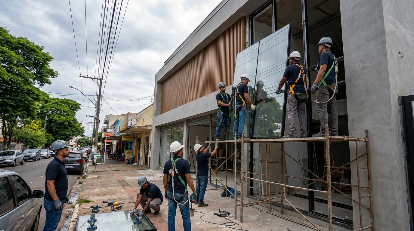 Fachada de Vidro nos Aflitos, Recife‑PE