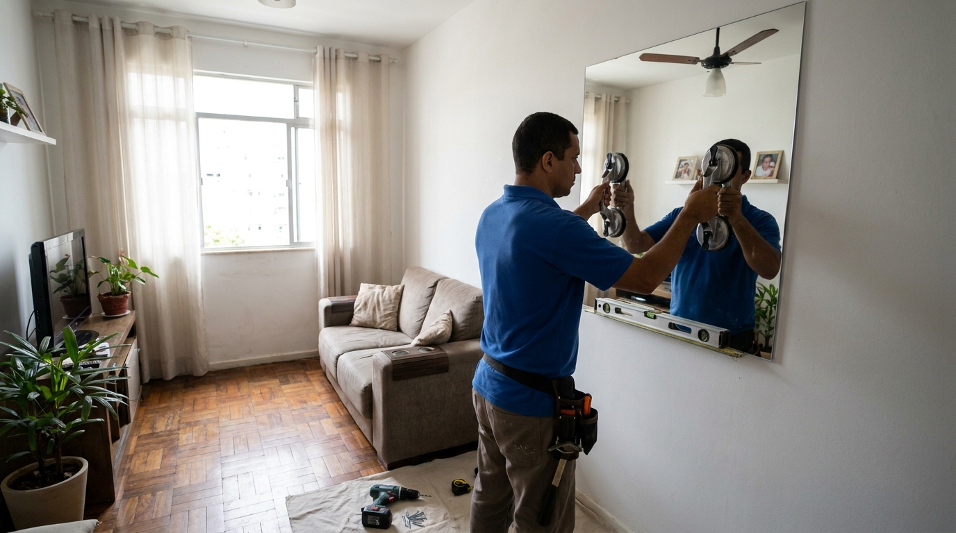 Revestimento Espelhado no Barro, Recife‑PE