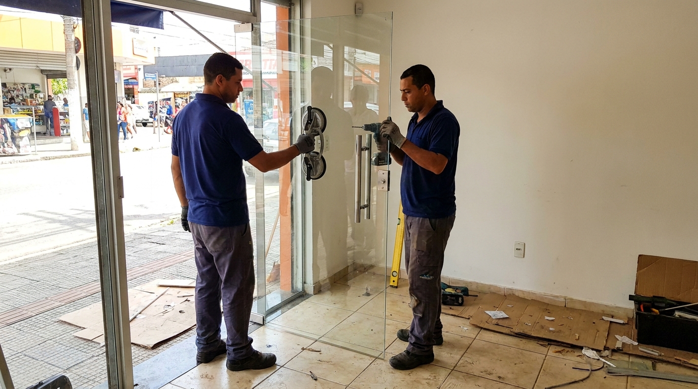 Portas em Vidro em Recife‑PE