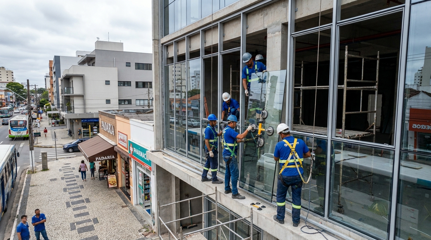Fachada de Vidro nos Aflitos, Recife‑PE