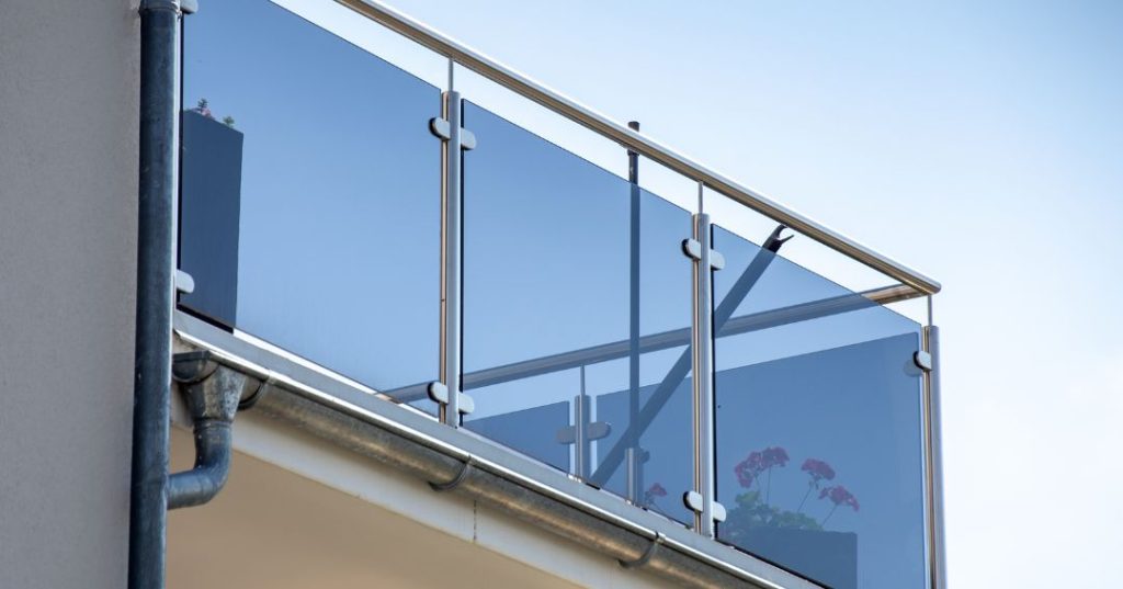 Guarda-corpo de vidro em Recife