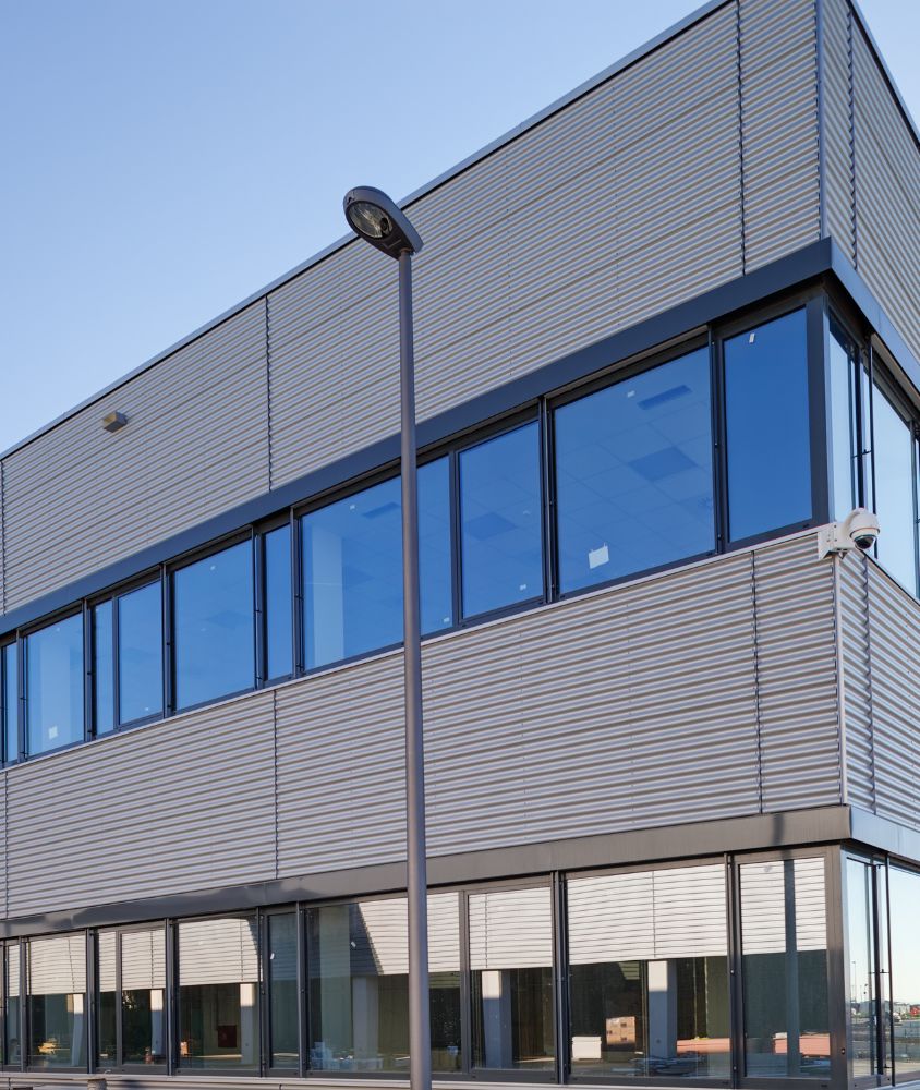 fachada de vidro em Recife