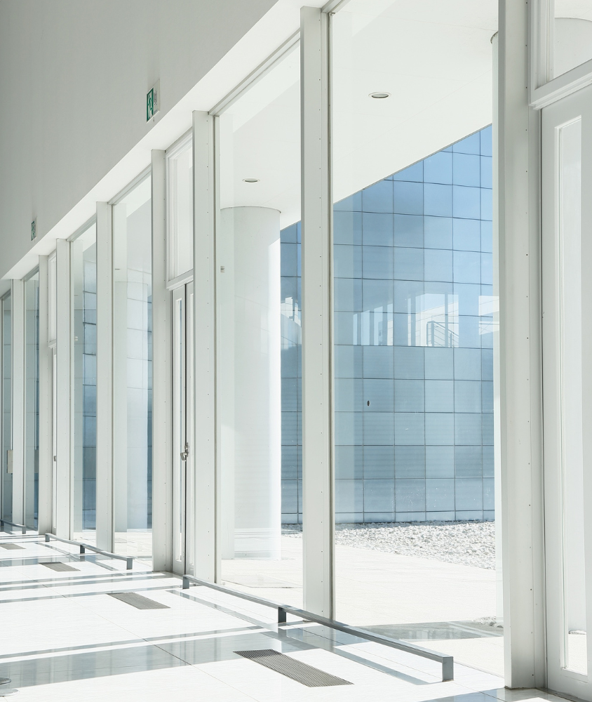 parede de vidro em Recife