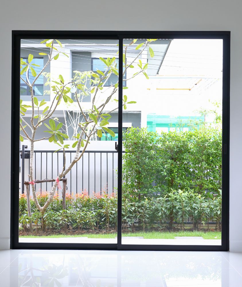 porta de vidro em Recife