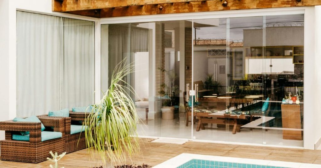 Portas de vidro em Recife